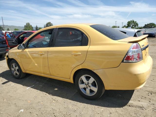 KL1TD56668B064271 - 2008 CHEVROLET AVEO BASE Sarı foto 2