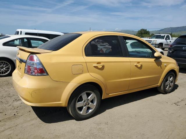 KL1TD56668B064271 - 2008 CHEVROLET AVEO BASE Sarı foto 3