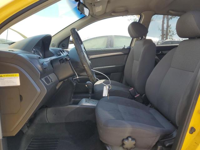 KL1TD56668B064271 - 2008 CHEVROLET AVEO BASE Sarı foto 7