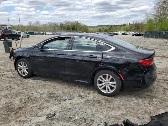 1C3CCCAB0GN145546 - 2016 CHRYSLER 200 LIMITED BLACK photo 2