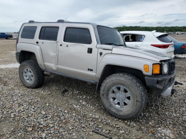 5GTEN43E188184599 - 2008 HUMMER H3 LUXURY SILVER photo 4