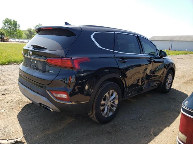 5NMS3CAD0KH014907 - 2019 HYUNDAI SANTA FE SEL Սև լուսանկար 3