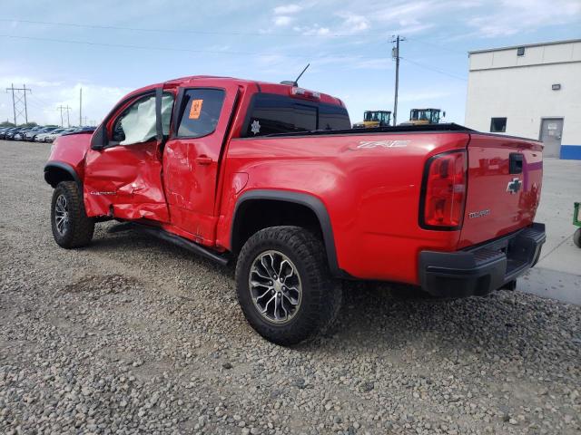 1GCPTEE17L1102138 - 2020 CHEVROLET COLORADO ZR2 RED photo 2