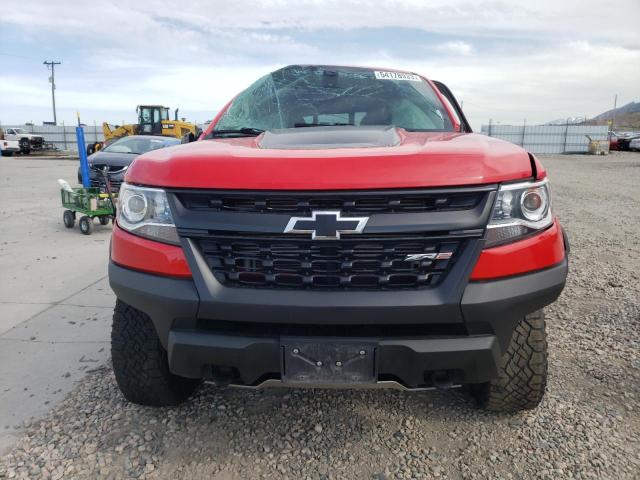 1GCPTEE17L1102138 - 2020 CHEVROLET COLORADO ZR2 RED photo 5