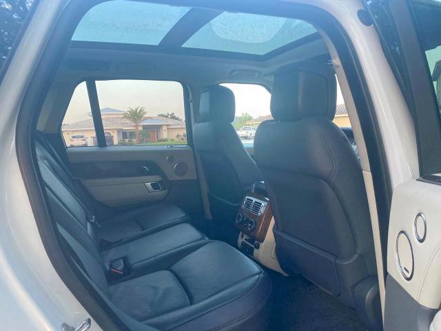 SALGS2SV7KA548323 - 2019 LAND ROVER RANGE ROVE HSE WHITE photo 6