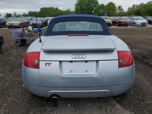 TRUTC28N041007018 - 2004 AUDI TT SILVER photo 6