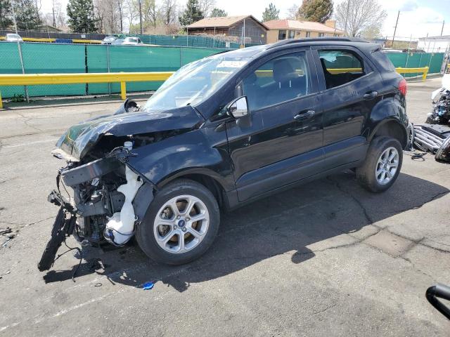 MAJ6S3GL9NC466480 - 2022 FORD ECOSPORT SE შავი ფოტო 1