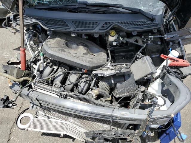 MAJ6S3GL9NC466480 - 2022 FORD ECOSPORT SE შავი ფოტო 11