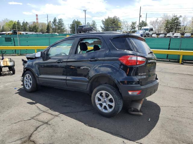 MAJ6S3GL9NC466480 - 2022 FORD ECOSPORT SE შავი ფოტო 2