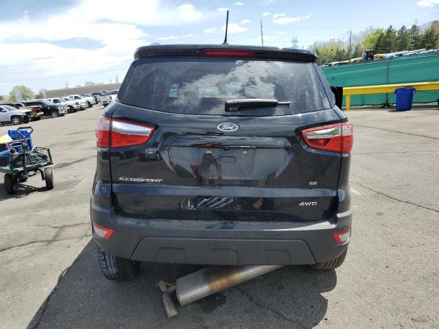 MAJ6S3GL9NC466480 - 2022 FORD ECOSPORT SE შავი ფოტო 6