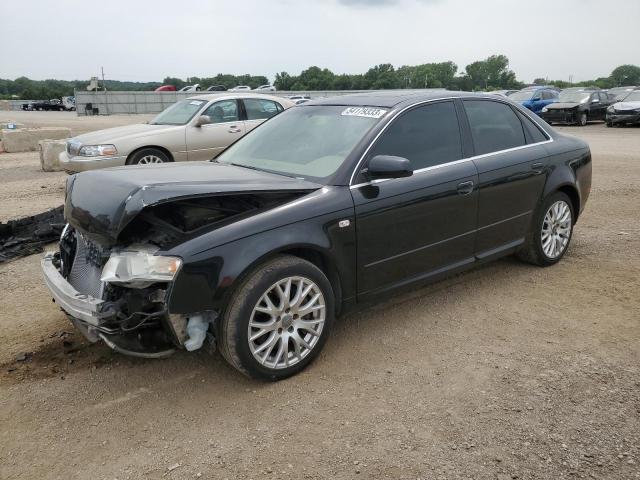 WAUAF78E08A166078 - 2008 AUDI A4 2.0T BLACK photo 1