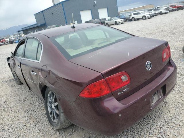 1G4HD57266U204214 - 2006 BUICK LUCERNE CXL MAROON photo 2