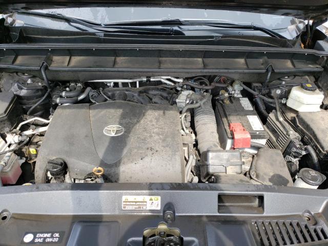 5TDHZRBH3LS014895 - 2020 TOYOTA HIGHLANDER XLE Negro foto 12