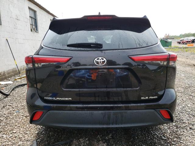 5TDHZRBH3LS014895 - 2020 TOYOTA HIGHLANDER XLE Negro foto 6