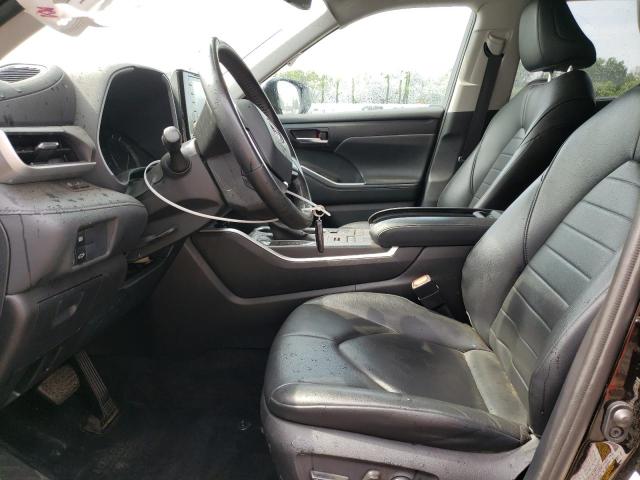 5TDHZRBH3LS014895 - 2020 TOYOTA HIGHLANDER XLE Negro foto 7