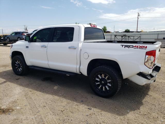 5TFAY5F1XJX734762 - 2018 TOYOTA TUNDRA CREWMAX 1794 WHITE photo 2