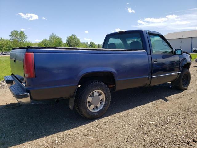 1GTEC14W2TZ543528 - 1996 GMC SIERRA C1500 BLUE photo 3