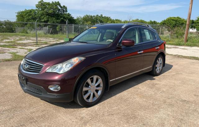 JN1AJ0HP1BM801554 - 2011 INFINITI EX35 BASE MAROON photo 2