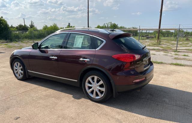 JN1AJ0HP1BM801554 - 2011 INFINITI EX35 BASE MAROON photo 3