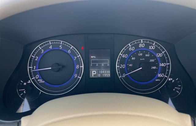 JN1AJ0HP1BM801554 - 2011 INFINITI EX35 BASE მუქწითელი ფოტო 8