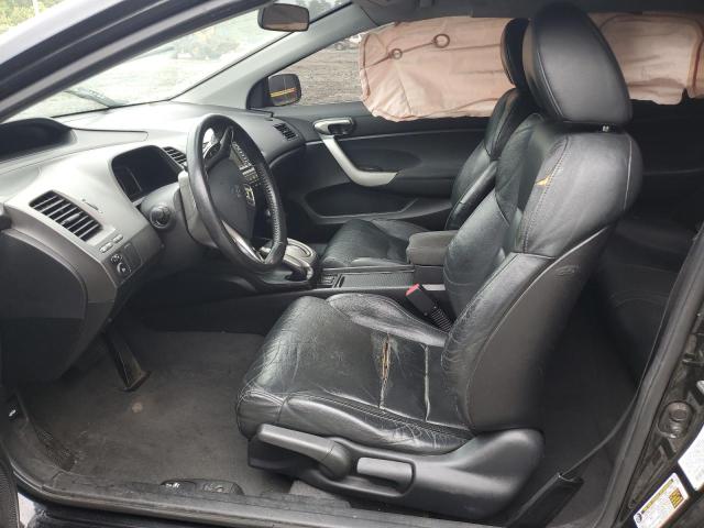 2HGFG12998H555741 - 2008 HONDA CIVIC EXL შავი ფოტო 7