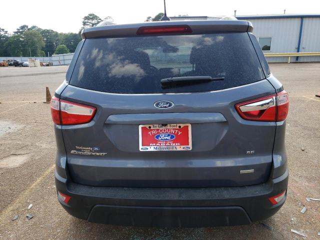 MAJ3P1TE7JC220036 - 2018 FORD ECOSPORT SE GRAY photo 6