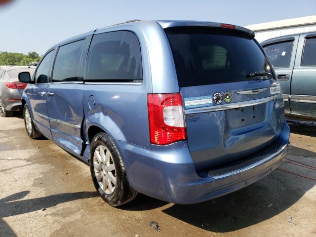 2A4RR8DG5BR759863 - 2011 CHRYSLER TOWN & COU TOURING L BLUE photo 2