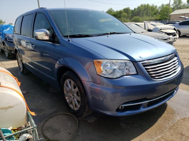 2A4RR8DG5BR759863 - 2011 CHRYSLER TOWN & COU TOURING L BLUE photo 4