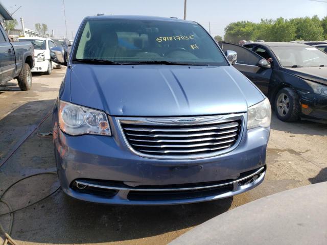 2A4RR8DG5BR759863 - 2011 CHRYSLER TOWN & COU TOURING L BLUE photo 5