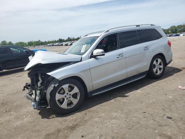 4JGDF6EE7HA739455 - 2017 MERCEDES-BENZ GLS 450 4MATIC SILVER photo 1