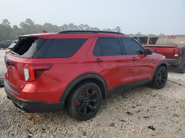 1FM5K8GC4LGB63630 - 2020 FORD EXPLORER ST RED photo 3