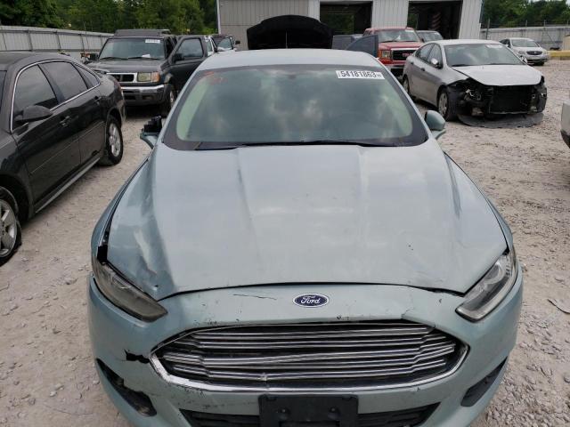 3FA6P0LU9DR298502 - 2013 FORD FUSION SE HYBRID BLUE photo 5