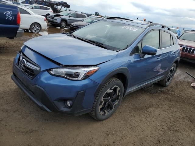 JF2GTHNC0MH308897 - 2021 SUBARU CROSSTREK LIMITED BLUE photo 1