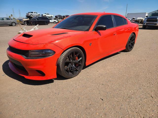 2C3CDXL96HH597834 - 2017 DODGE CHARGER SRT HELLCAT ORANGE photo 2