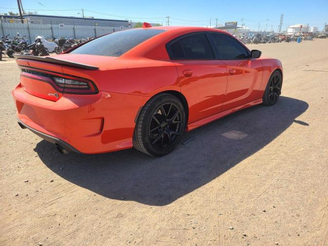 2C3CDXL96HH597834 - 2017 DODGE CHARGER SRT HELLCAT ORANGE photo 4