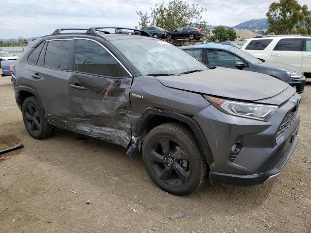 JTMEWRFV4LJ049230 - 2020 TOYOTA RAV4 XSE GRAY photo 4