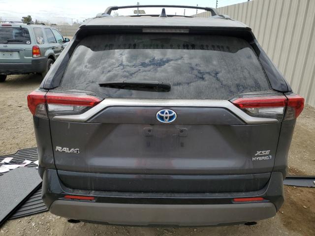 JTMEWRFV4LJ049230 - 2020 TOYOTA RAV4 XSE GRAY photo 6