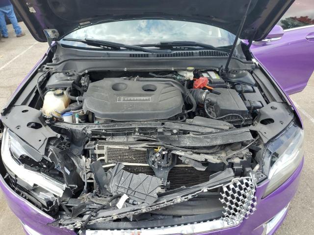 3LN6L5E97HR634323 - 2017 LINCOLN MKZ RESERVE იასამნისფერი ფოტო 11