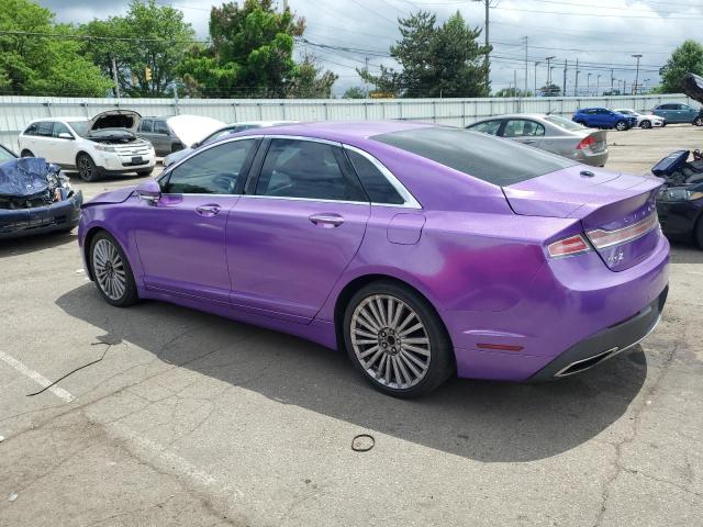 3LN6L5E97HR634323 - 2017 LINCOLN MKZ RESERVE იასამნისფერი ფოტო 2