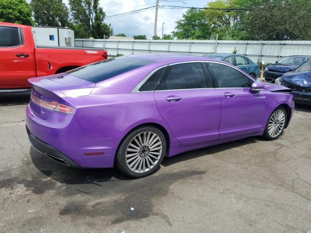 3LN6L5E97HR634323 - 2017 LINCOLN MKZ RESERVE იასამნისფერი ფოტო 3