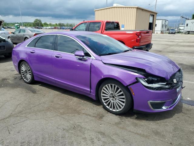 3LN6L5E97HR634323 - 2017 LINCOLN MKZ RESERVE იასამნისფერი ფოტო 4