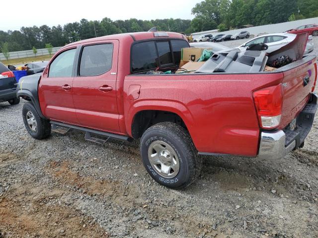 3TMAZ5CN6GM019397 - 2016 TOYOTA TACOMA DOUBLE CAB RED photo 2