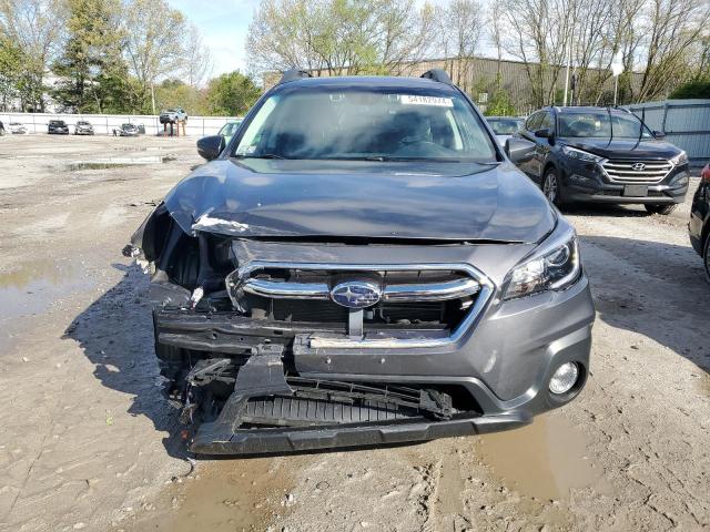 4S4BSAHCXJ3247707 - 2018 SUBARU OUTBACK 2.5I PREMIUM GRAY photo 5