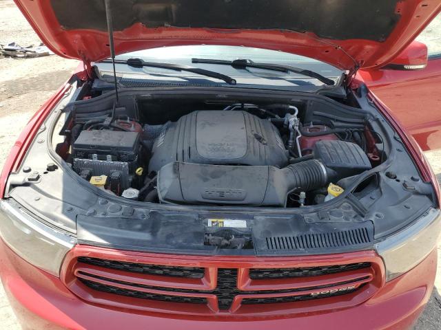 1C4SDHCT6GC483598 - 2016 DODGE DURANGO R/T RED photo 12