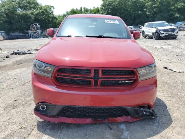 1C4SDHCT6GC483598 - 2016 DODGE DURANGO R/T RED photo 5