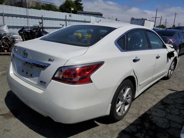 1N4AL3APXEN219380 - 2014 NISSAN ALTIMA 2.5 WHITE photo 3