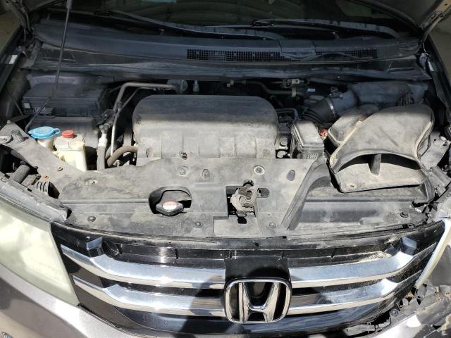 5FNRL5H65EB025568 - 2014 HONDA ODYSSEY EXL GRAY photo 12