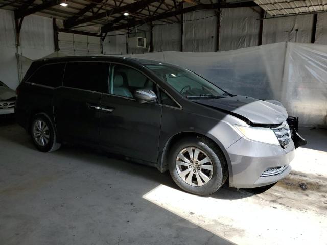 5FNRL5H65EB025568 - 2014 HONDA ODYSSEY EXL GRAY photo 4