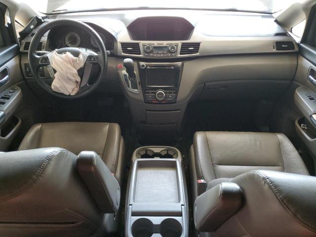 5FNRL5H65EB025568 - 2014 HONDA ODYSSEY EXL GRAY photo 8
