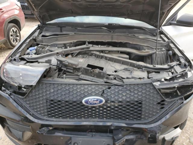 1FM5K8AB9MGB99444 - 2021 FORD EXPLORER POLICE INTERCEPTOR 双色 照片 12